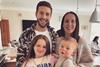 Sam Naughton + husband Ben + daughter Ruby + son Alby