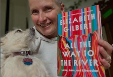 liz G with book