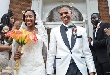 Tola at her wedding