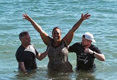 Charlene baptised