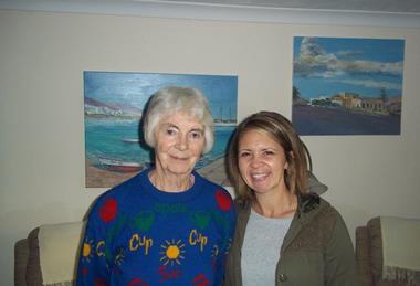 Grandma Judith and Brooke