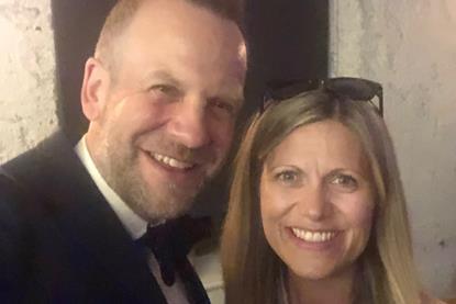 Hannah and husband Simon