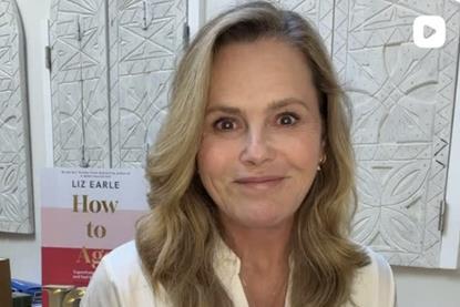 liz earle with book