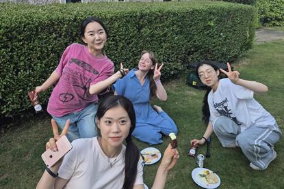 Danielle and Koreans