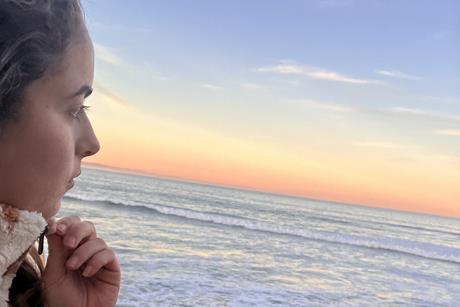 lucy and waves