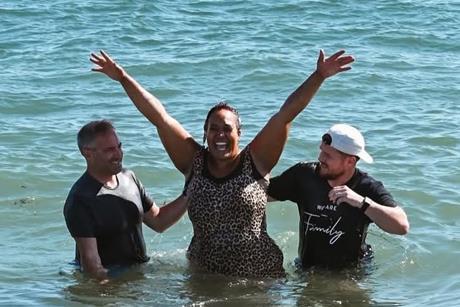 Charlene baptised