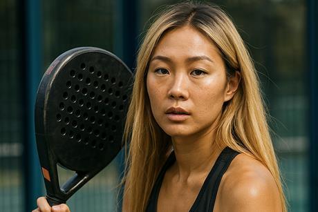 Focused Paddle Player