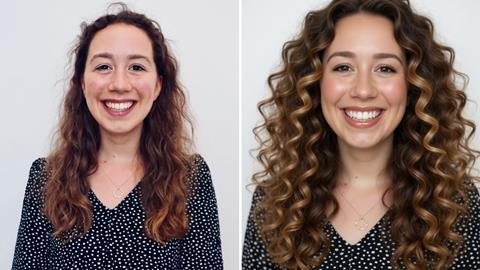 Sophie Sanders before and after