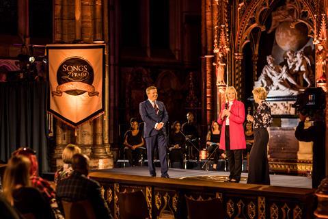 ON STAGE WITH ALED JONES AND SALLY MAGNUSSON