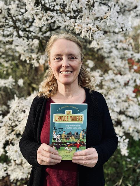 Nancy with book