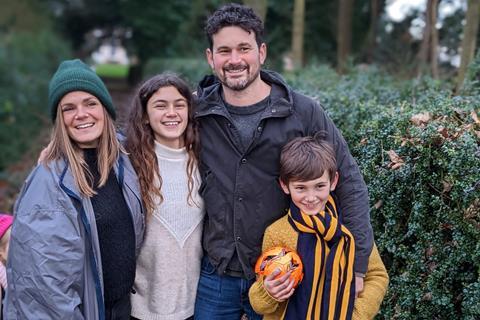 Anna Lloyd and family