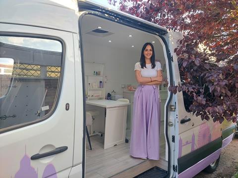 mary in van