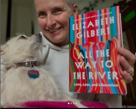 liz G with book