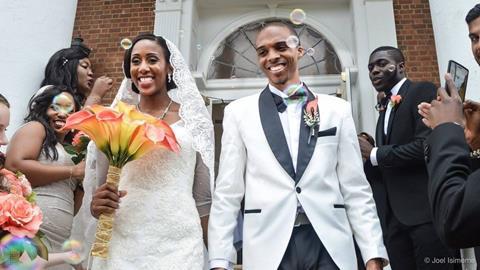 Tola at her wedding