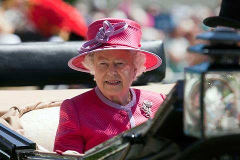 Queen Elizabeth II at Royal Ascot in 2010 