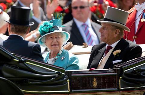 The Queen and Prince Philip at Royal Ascot in 2010 