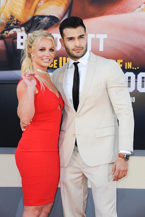 Britney Spears and Sam Asghari