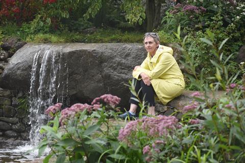 Sarah in the Psalm 23 garden