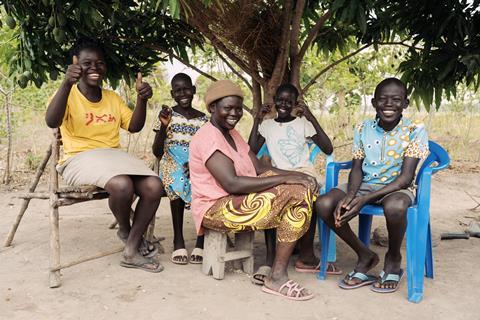 Tearfund Mary and her children